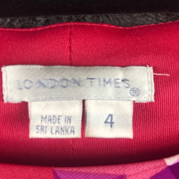 Pink Geometric Dress - Picture 3 of 6